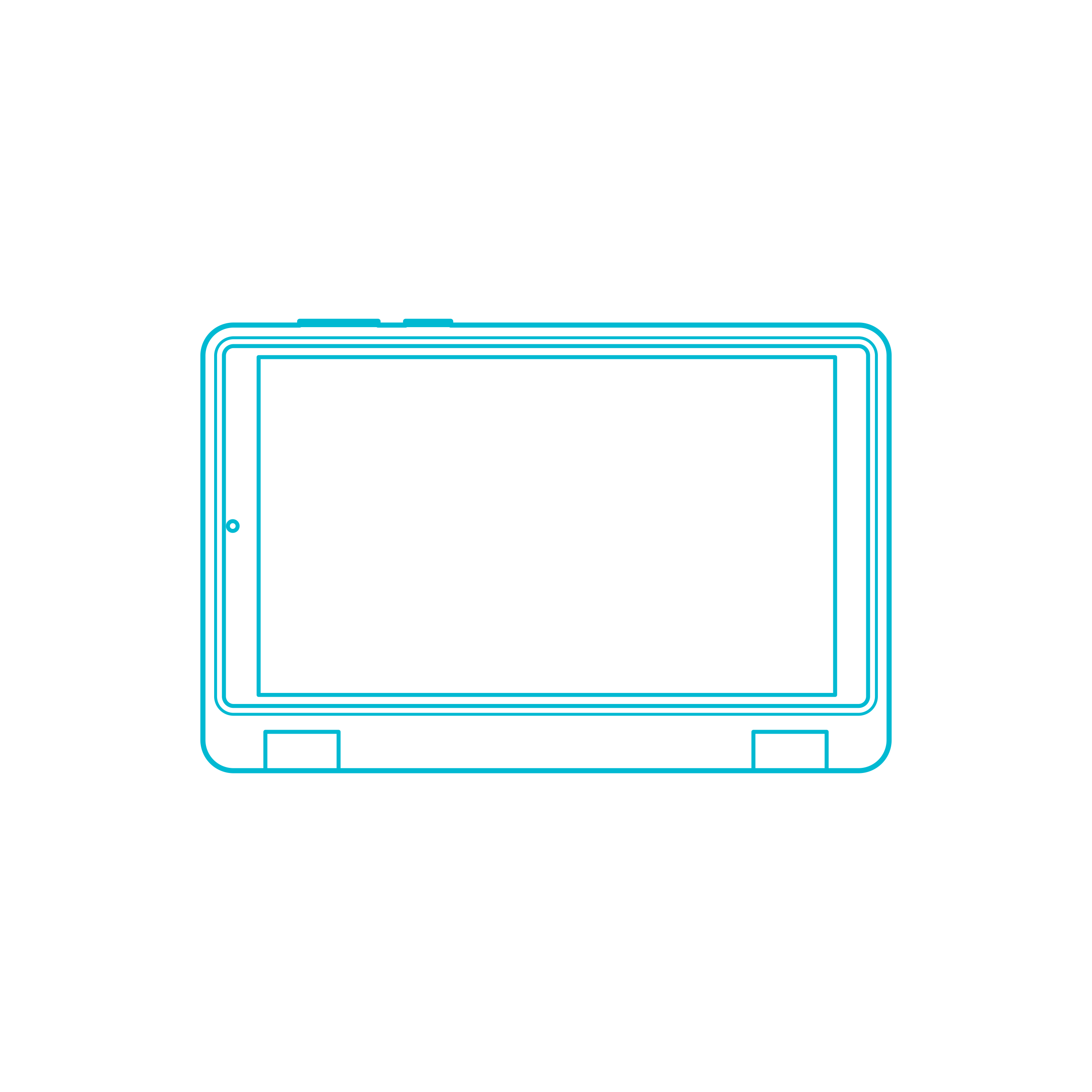Digital Huawei Tablets Huawei Mediapad T3 7 Kids 3G Outline Line Tracing Svg Vector Free Vectors